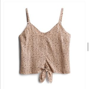 Dixi Tie Front Cami Blouse